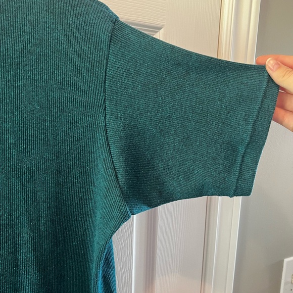 VINTAGE Levis Shirts For Jeans Mens Green quarter button t-shirt - Picture 11 of 11